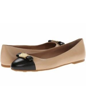 Marc jacobs color block leather ballet flats